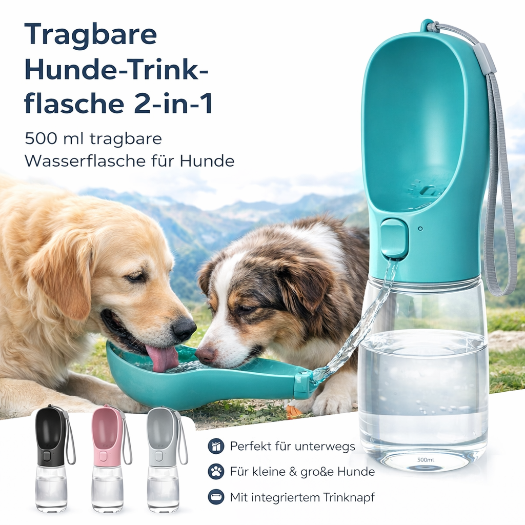 Trinkflasche 2in1